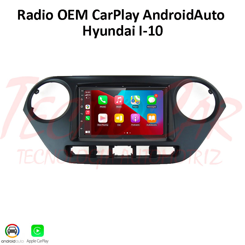 RADIO HYUNDAI  I-10 2013-16 CARPLAY  / ANDROID AUTO / 7"